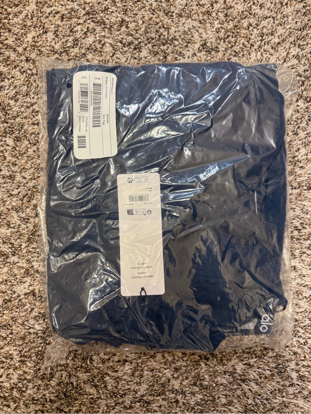 Alo Breezy Tennis Dress in Navy - Picture 4 of 4